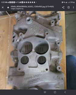 GM CFM Intake EGR. ECJ STUFF
