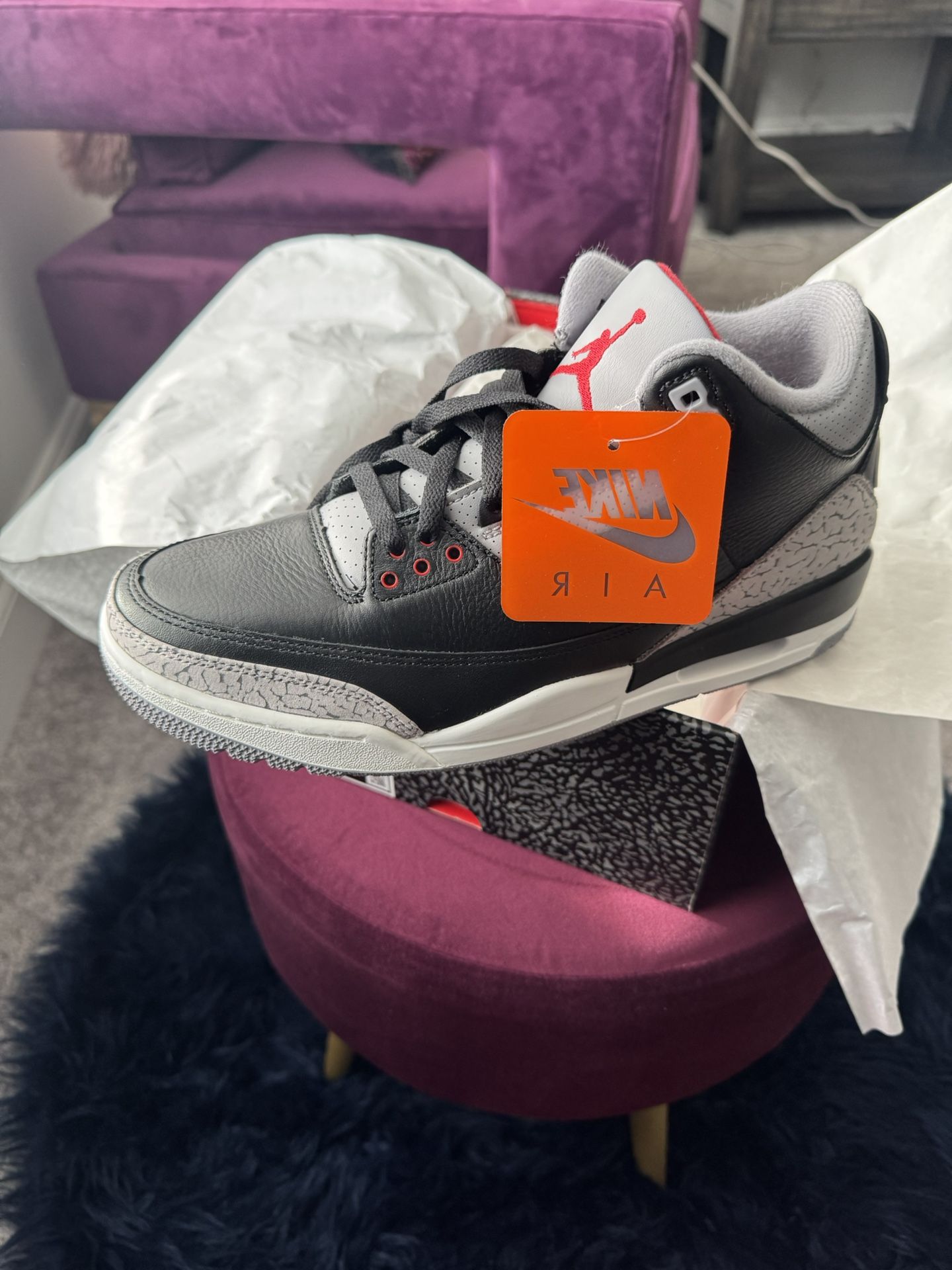 Air jordan Retro 3 Cement (BRAND NEW)