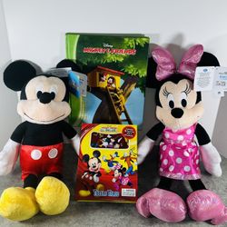 Disney Mickey And Minnie Mouse 