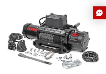9500-Lb Pro Series Winch with Synthetic Rope
