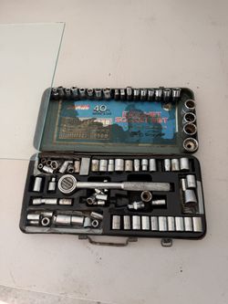 Assorted Socket Set – 1/4” & 3/8” Drive – Large Mixed Lot