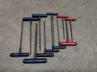 Snap On tools metric and SAE shaped hex wrench