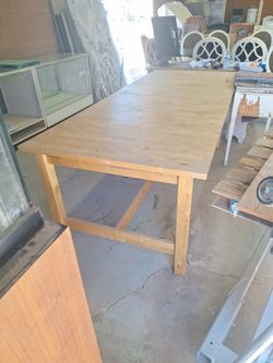 Wooden Table Make An Offer