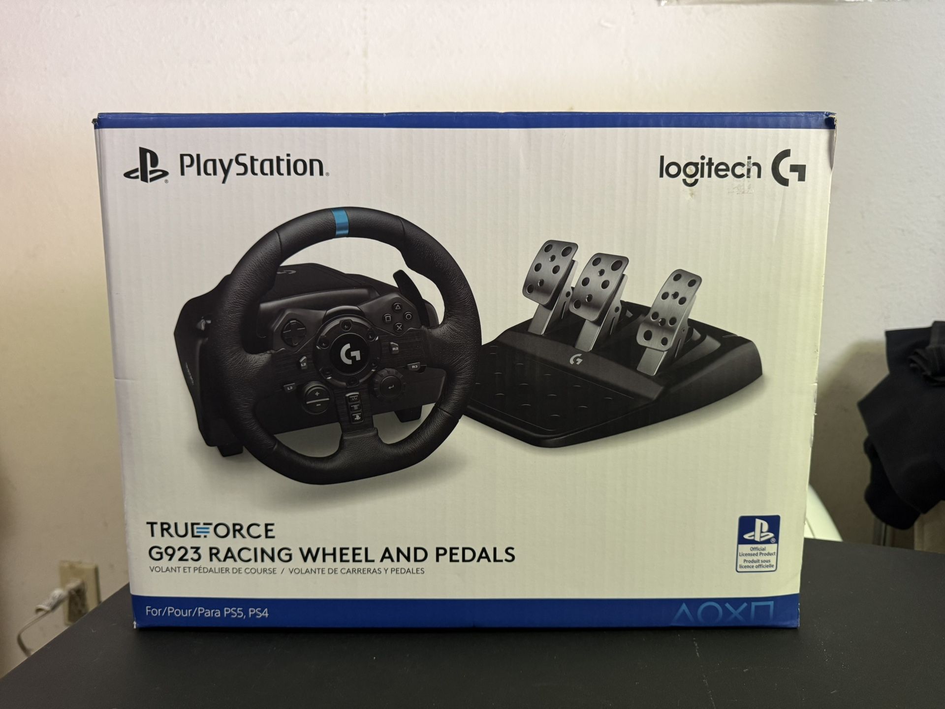 Logitech G923 For Ps4 Ps5 Pc