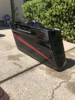 Harley Davidson saddle bag left bag oem