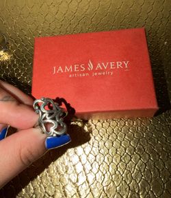 James Avery Scoll Heart Ring