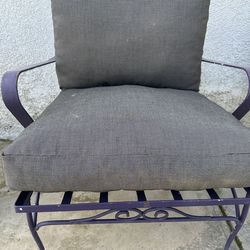 Wrought iron patio furniture