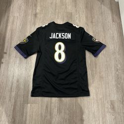 Lamar Jackson Nike Black Game Jersey