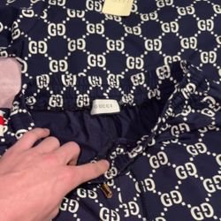 Gucci Shorts And Shirt Suite