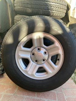Brand New Good Year Jeep Tires 16 Inch P225/75R16