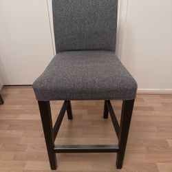 Gray bar stools