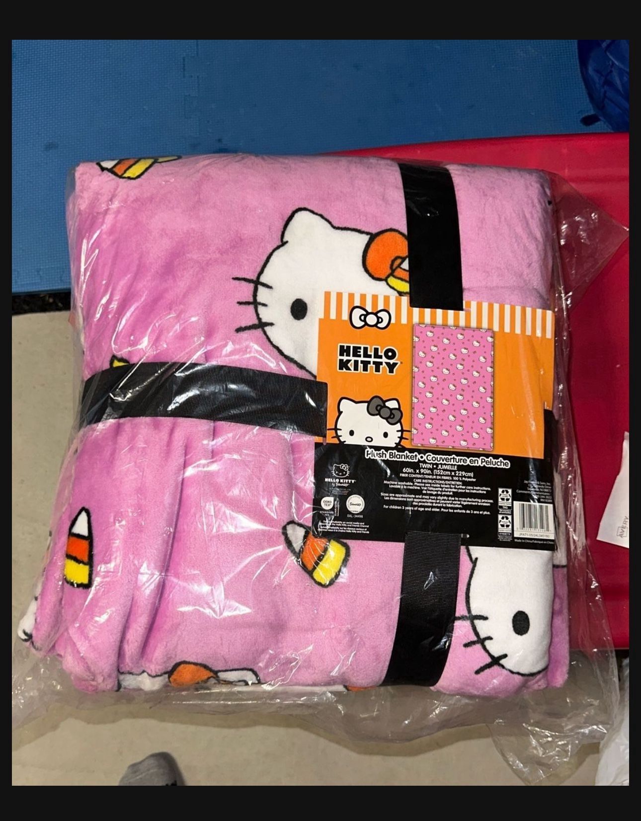  Hello Kitty Halloween  Blanket Brand New 