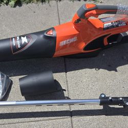 ECHO
56V Cordless Battery 16 in. String Trimmer and 151 MPH 526 CFM Blower Combo Kit w/ 2.5Ah Battery and Charger (2-Tool)