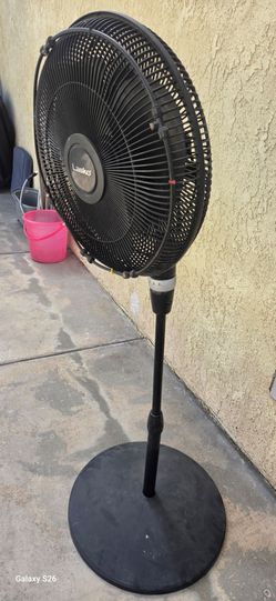 Lasko Black Pedestal Standing Fan