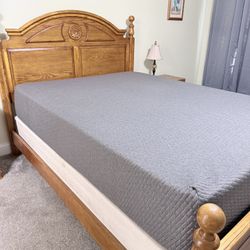   Queen Memory Foam Mattress and Box Spring