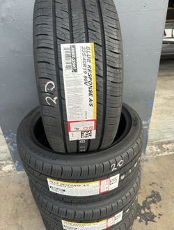 235/40R19 Dunlop New Tires Set Installed And Balanced Llanta Nueva Instalacion Y Balanceo incluido ✅✅