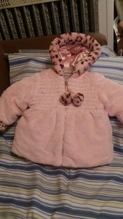 LITTLE GIRLS PINK COAT