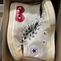 Comme Des Garcons Converse size 9 mens used