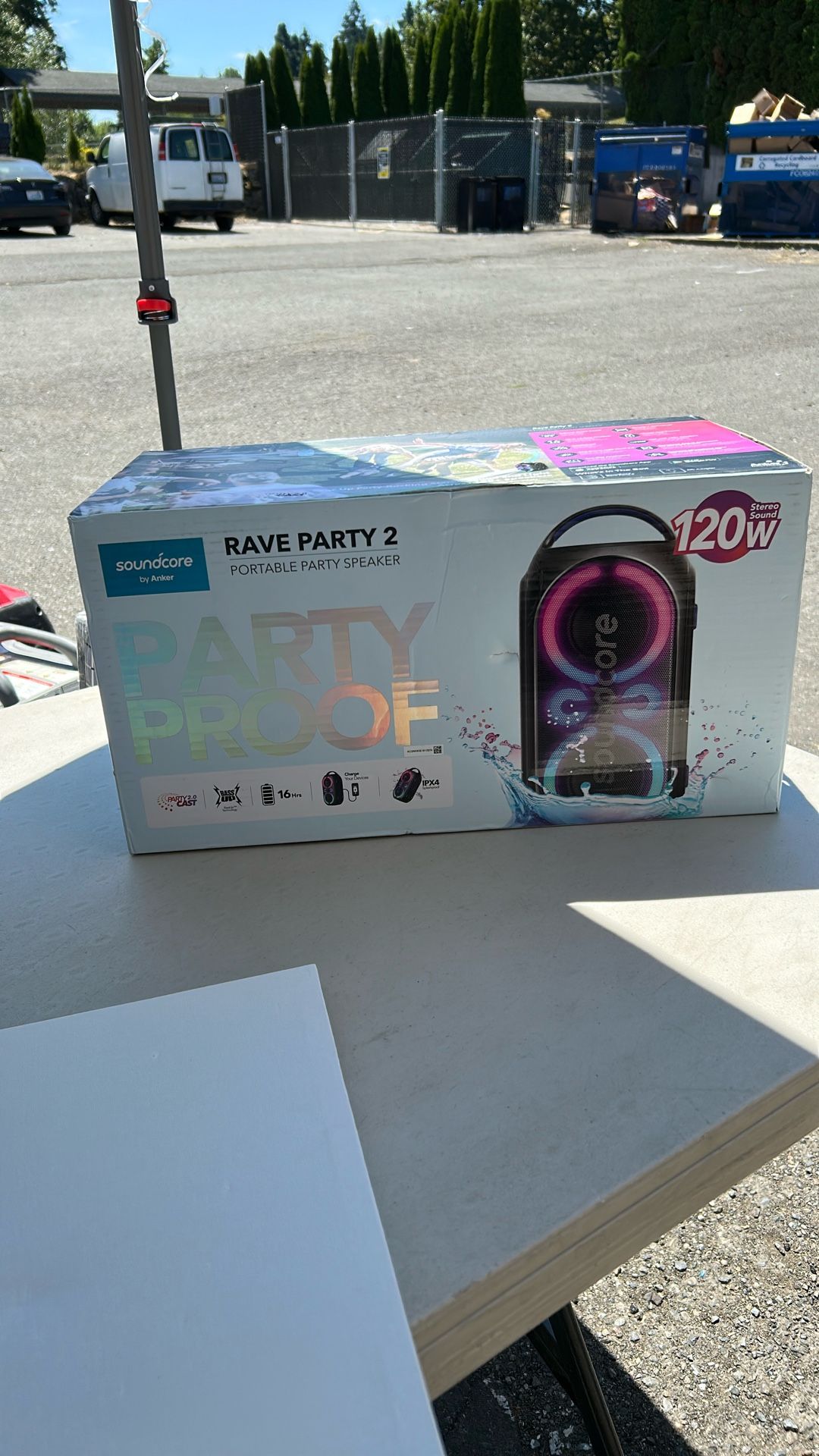 Soundcore By Anker Rave Party 2 Bluetooth Speaker