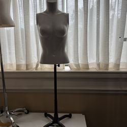 Mannequin Torso On Wheels