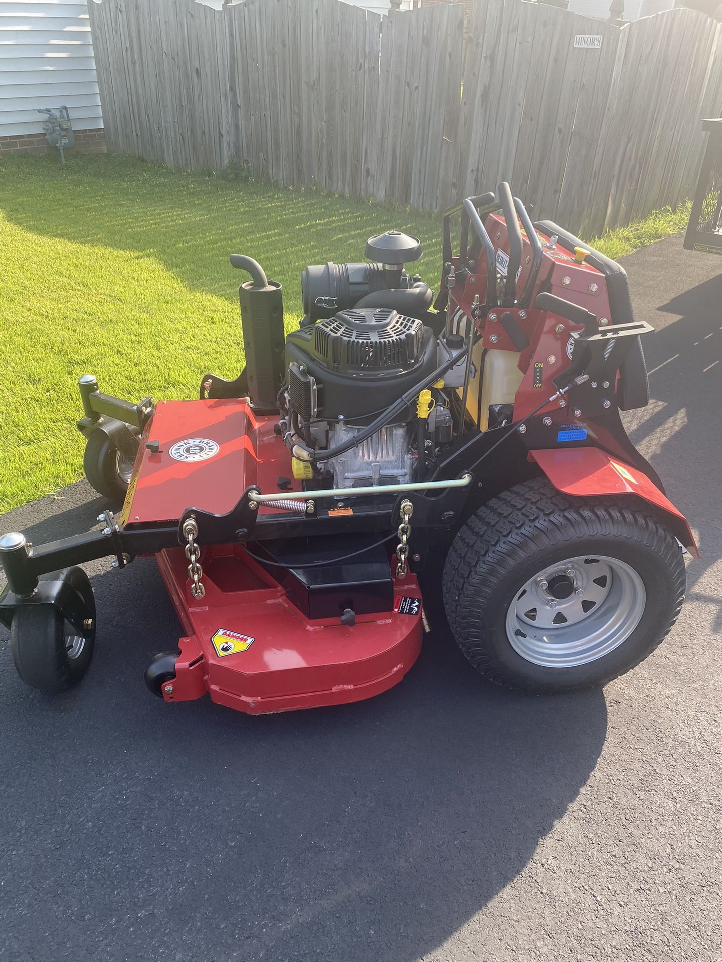 Bradley Stand On Mower