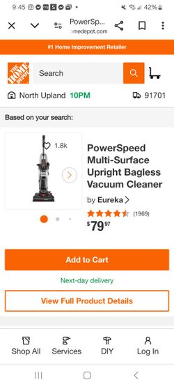 Eureka Power Speed Vacuum