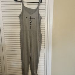 Women’s Grey Jumpsuit Romped