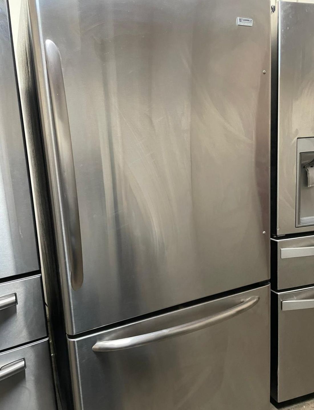 Kenmore Bottom Freezer Stainless Refrigerator Fridge