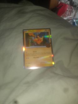 Shiny Pikachu Halloween Card 2023