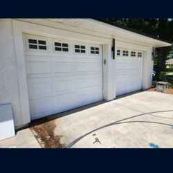 9x7 Garage door with windows