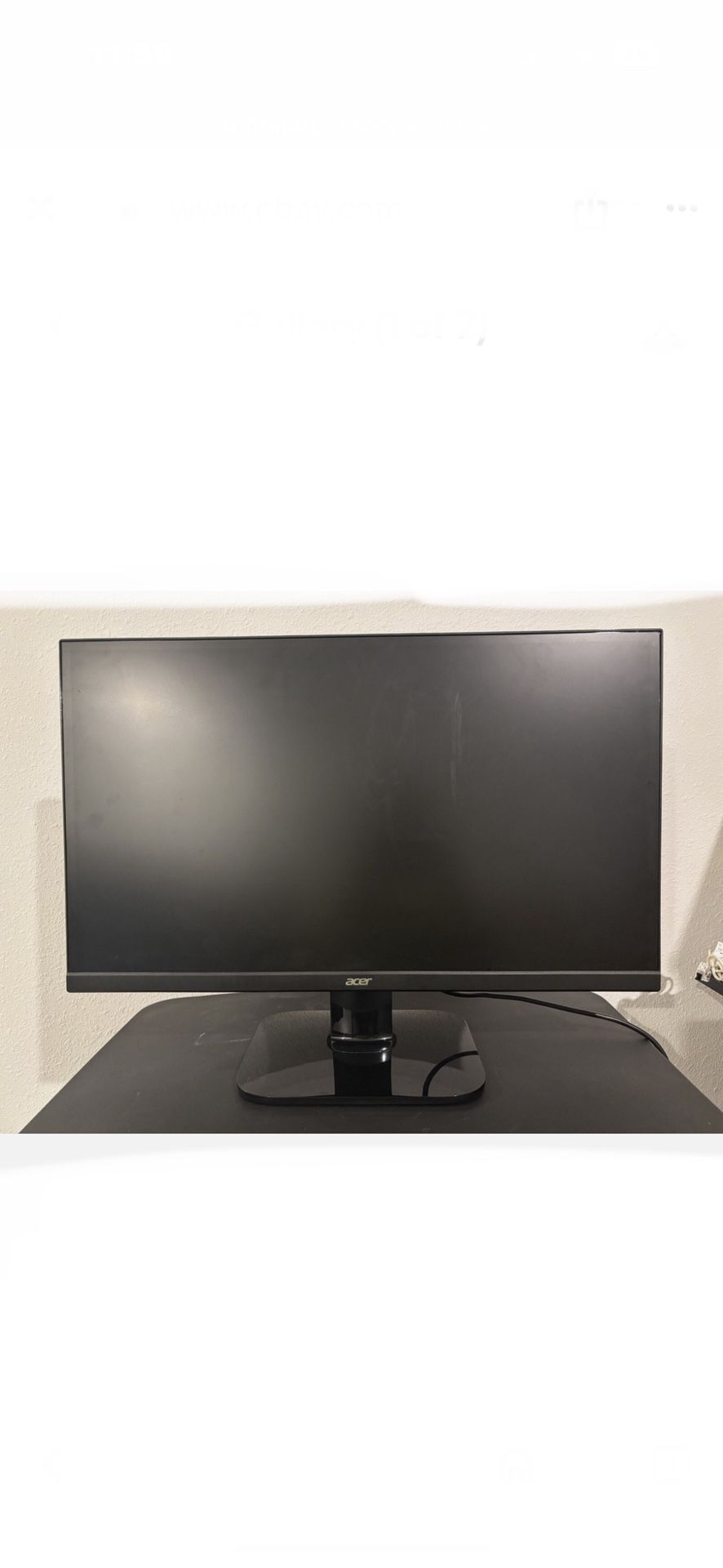 Used 27” Acer Gaming Monitor KB272-GOBI