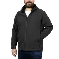 Kirkland Signature Men’s Water-Resistant Fleece Lined Softshell Jacket