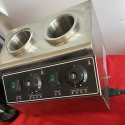 COMMERCIAL TOPPING WARMER