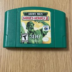 Nintendo 64 Army Men Sarge’s Heroes 2