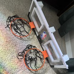 NBA Dual Basketball Hoop Over The Door