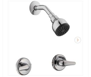 Glacier Bay Aragon 2-Handle Shower Faucet Set – Chrome – $25