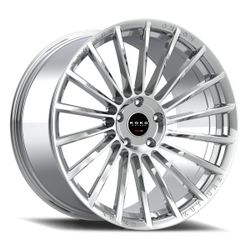 24″ KOKO KUTURE WHEELS URFA CHROME FINISH FLOW FORMED RIMS