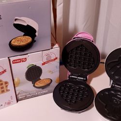 5 Mini Waffles Maker Set