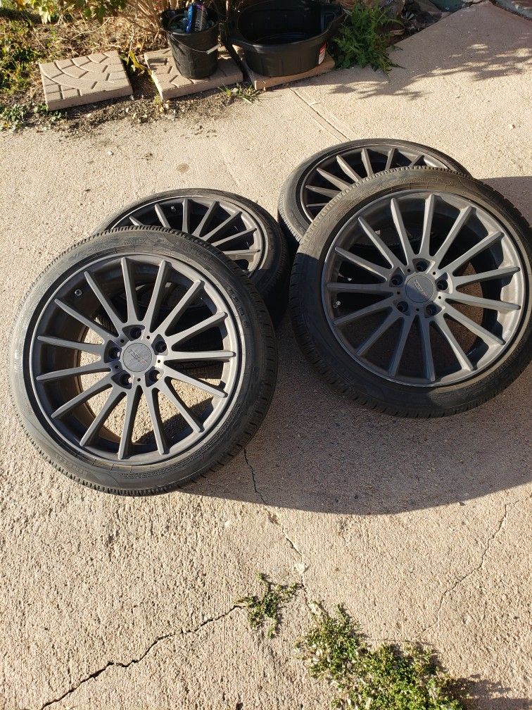 TSW Wheels and Pirelli Tires
