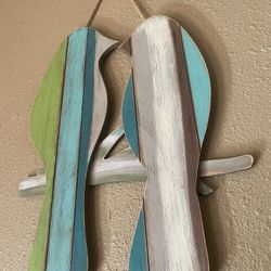 Lovebirds Hanging Wall Decor