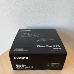 Canon PowerShot G7X Mark III Digital Camera 