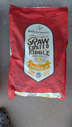 Dog food, stella and chewy's Raw Blend $40 per bag
