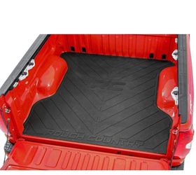Rough Country Truck Bed Mat for Chevy Silverado & GMC Sierra 1500 (2019-2026) – Fits 5'10" BTear-Resistant Heavy-Duty Rubber, Non-Slip Protection