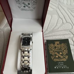 Paolo watch designed by paolo gucci 