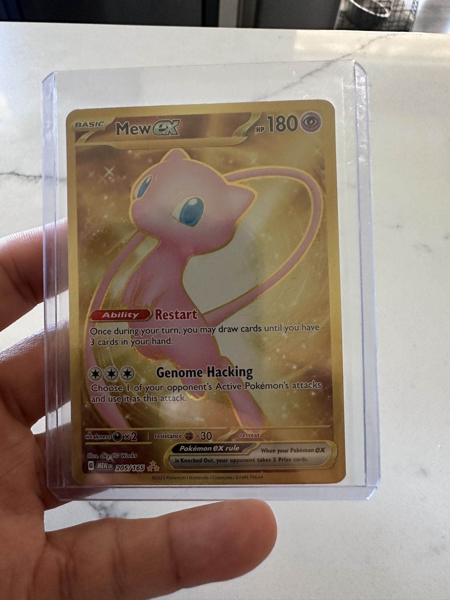 Pokemon Mew Ex 205/165