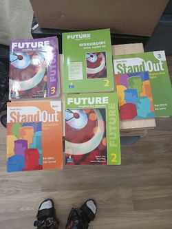 BACK TO SCHOOL 5 BOOKS FOR ENGLISH AS A SECOND LANGUAGE, $18 each, $75 for ALL 5.