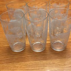 6 Drinking Glasses
