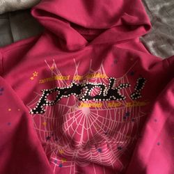 Pink Sp5der Hoodie