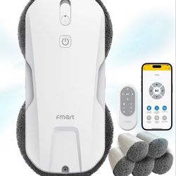 FMART T11 Window Cleaning Robot
Auto 4-Way Water Spray, 5300Pa Strong Suction High-Speed Cleaning
<60dB Ultra-Quiet
60mm Slim Window Robot, Smart Navi