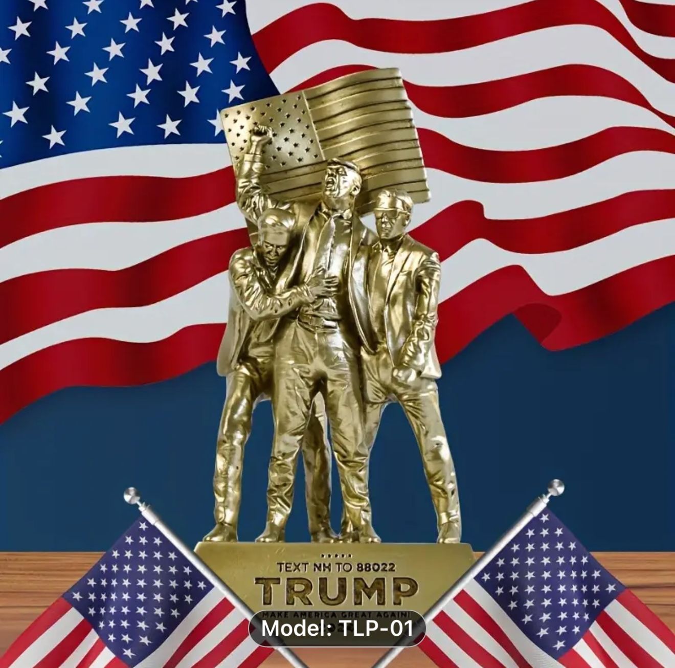 Trump “FIGHT FIGHT FIGHT” Statue